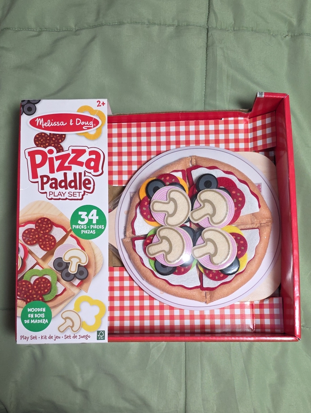 Melissa & Doug Pizza Paddle Play Set